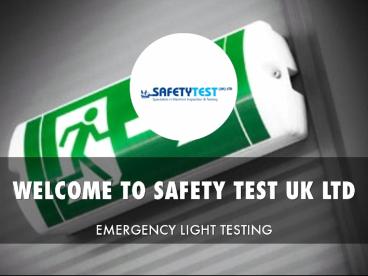Information Presentation Of PAT Test Bristol