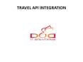 Travel API Integration | DOD IT SOLUTIONS PowerPoint PPT Presentation