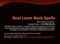 Real Lover Back Spells  by Miya Abaas Ali Khan Near me PowerPoint PPT Presentation