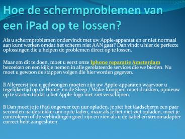 Apple Reparitie Centrum Almere