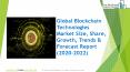 2022 Blockchain Technologies Market Size, Growth, Trends and Research Analysis by TBRC PowerPoint PPT Presentation