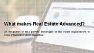 What makes Real Estate Advanced? (1)