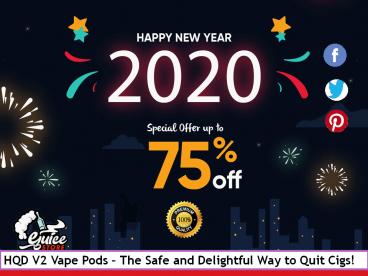 HQD V2 Vape Pods – The Safe and Delightful Way to Quit Cigs!