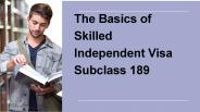 Visa Subclass 189 | 189 visa | ISA Migrations