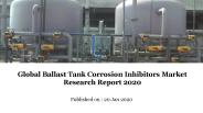 Global ballast tank corrosion inhibitors market research report 2020