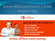 office.com/setup - Guide to Install Office Setup