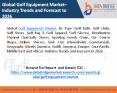 Golf Equipment Market PowerPoint PPT Presentation