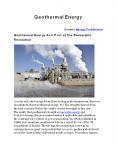 Geothermal Energy | Energy Tech Review PowerPoint PPT Presentation