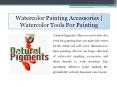 Watercolor Painting Accessories | Watercolor Tools For Painting
