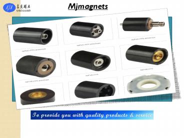 Mingjie Magnets for the Best Bonded Neodymium Magnets