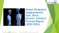3D Medical Imaging Market Size, Share, Growth And Trends PowerPoint PPT Presentation