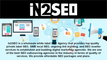 Best SEO Outsourcing Agency - In2SEO