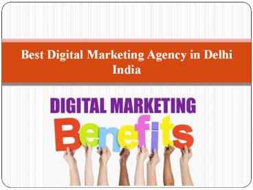 Best digital marketing agency