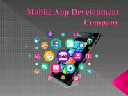 Mobile app development company