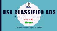 USA Classified Ads Poster on Fiverr
