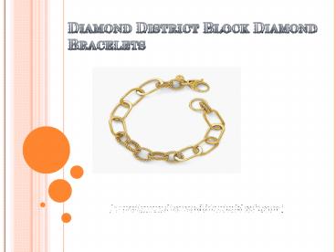 Diamond District Diamond Bracelets (1)