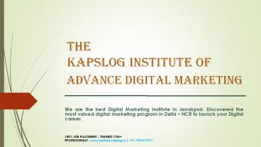 DEFINITION OF ADVANCE DIGITAL MARKETING (1)