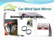 Car Blind Spot Mirror