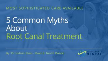 Most Sophesticated Care Available