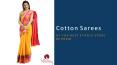 Pure Cotton Sarees Online at Best Prices PowerPoint PPT Presentation