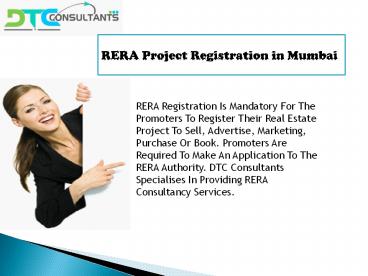 RERA Project Registration in Mumbai