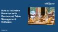 Increase Efficiency and Save Time and Money With POS Table Management PowerPoint PPT Presentation