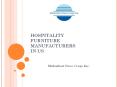 Commercial Hospitality Furniture Manufacturers in USA PowerPoint PPT Presentation
