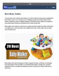Best Baby Walker