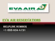 Can you pre book seats with EVA Air?