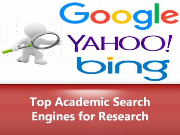 Top Academic Search Engines for Research