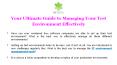 Your Ultimate Guide to Managing Your Test Environment Effectively PowerPoint PPT Presentation