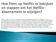 Telefoonnummer netflix