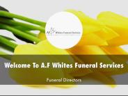 Information Presentation Of A.F Whites Funeral Services