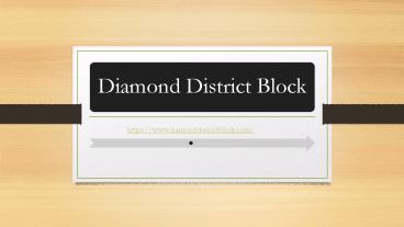 Bracelets by Diamond District