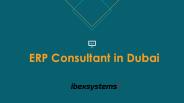 ERP Consultants in Dubai | Ibex Systems