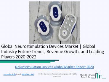 Global Neurostimulation Devices Market Report 2020