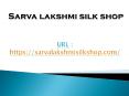 Sri Sarvalakshmi Silks - Kanjivaram Silk Sarees Manufacturers Wholesale Shop (1) PowerPoint PPT Presentation