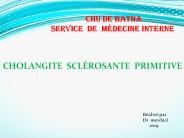 cholangite sclérosante primitive