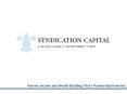 Syndication Capital Company Presentation PowerPoint PPT Presentation
