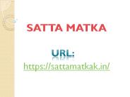 sattamatkak
