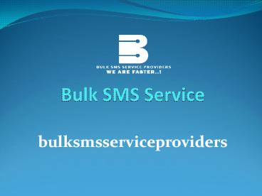 bulksmsproviders