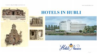 Hotels in Hubli