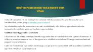 How to Fund Donor Treatment This Year