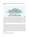 VMware VSphere 6.0 End on 12th March 2020 PowerPoint PPT Presentation