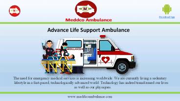 24*7 Online Booking Ambulance Services In India | Emergency Ambulance App