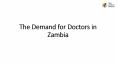 The Demand for Doctors in Zambia PowerPoint PPT Presentation