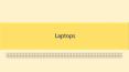 Laptop PowerPoint PPT Presentation