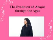 Abaya changing style through ages