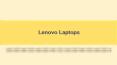 lenovo laptop price PowerPoint PPT Presentation