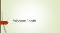 Wisdom Teeth PowerPoint PPT Presentation